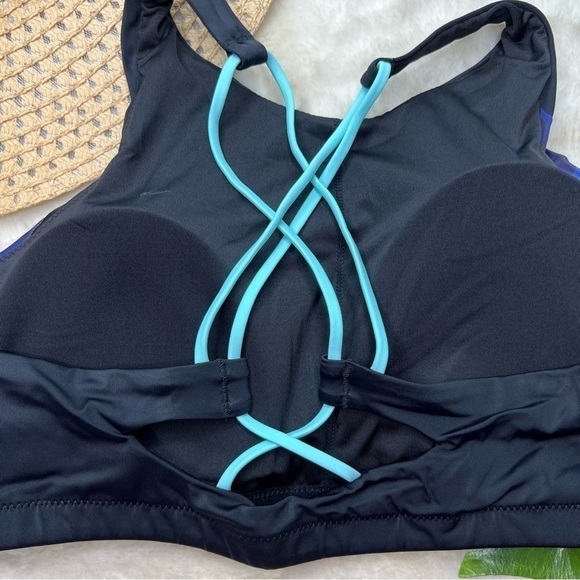 Athleta Freestyle Camo High Neck Bikini Top - Picture 7 of 10